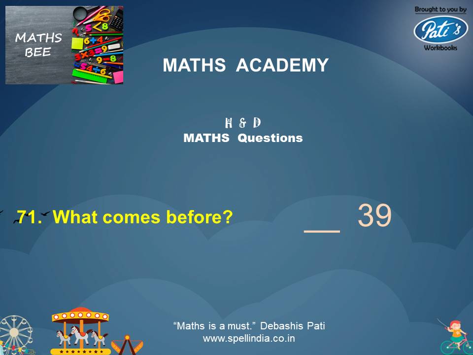 Maths Olympiad exams ... Practice Sample Questions